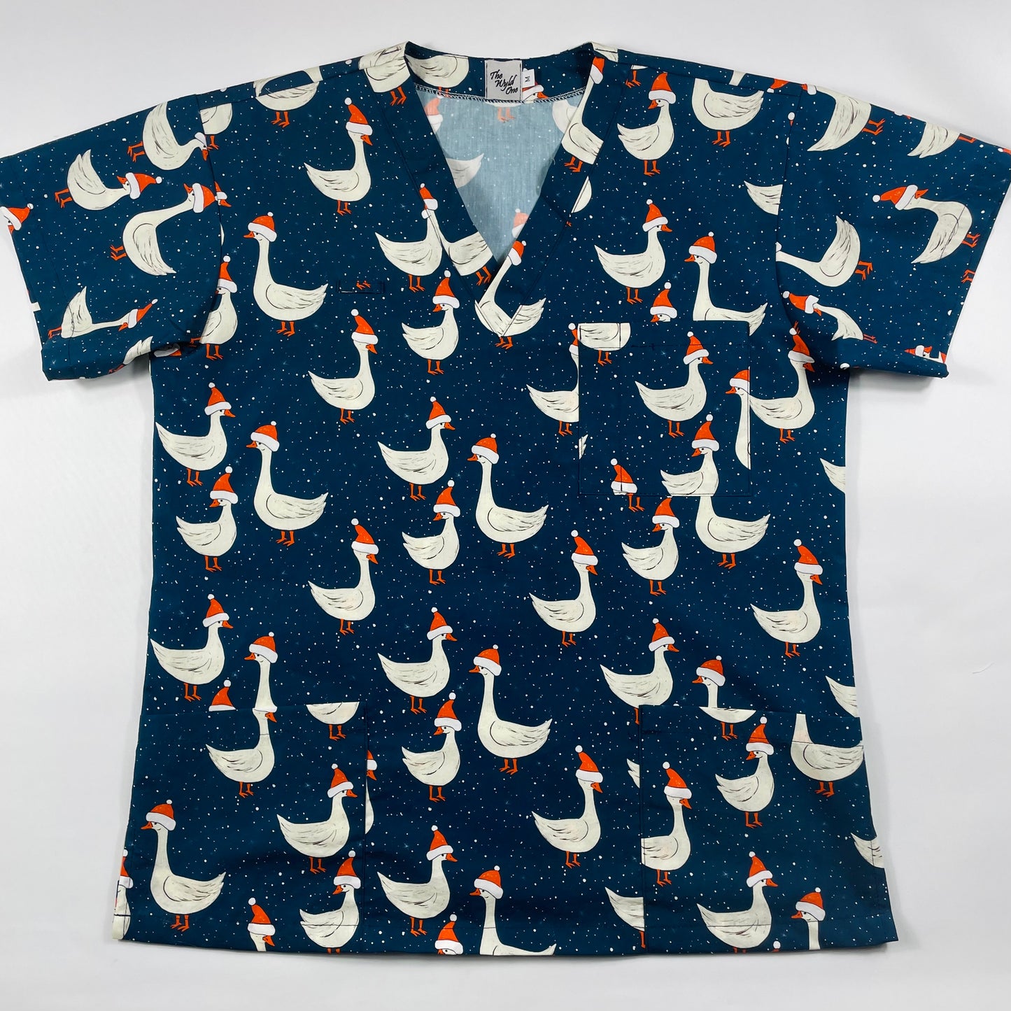 PREORDER - Round 1 - The Christmas Goose Scrub Sets - shipping late October