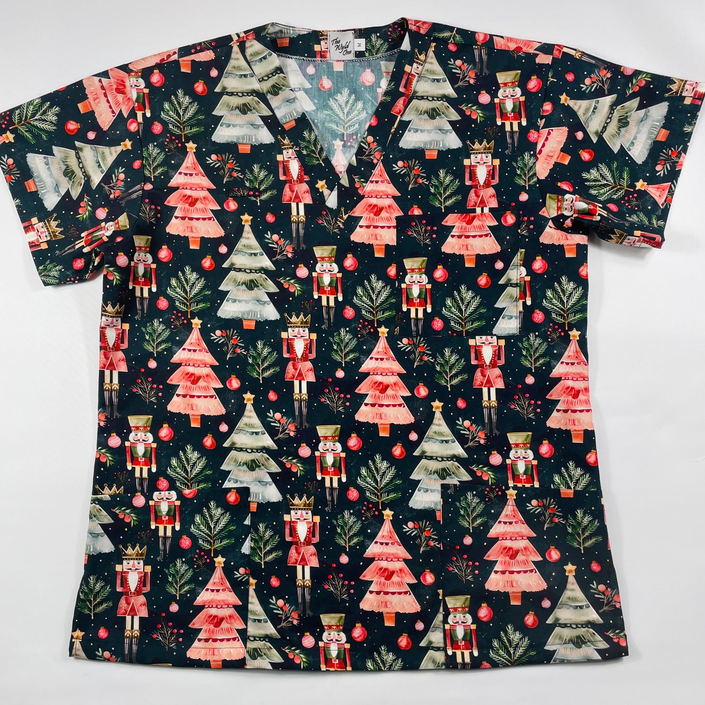 PREORDER - Round 1 - The Nutcracker Fun Scrub Top - shipping late October