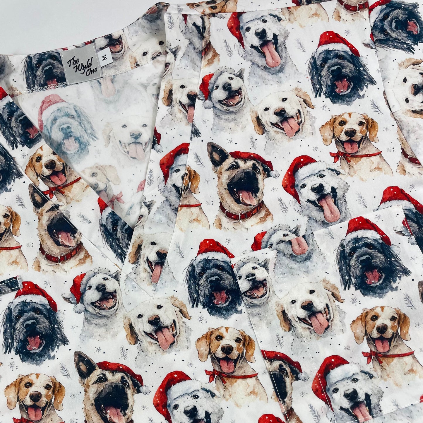 PREORDER - Round 1 - Furry Christmas Scrub Sets - shipping late October