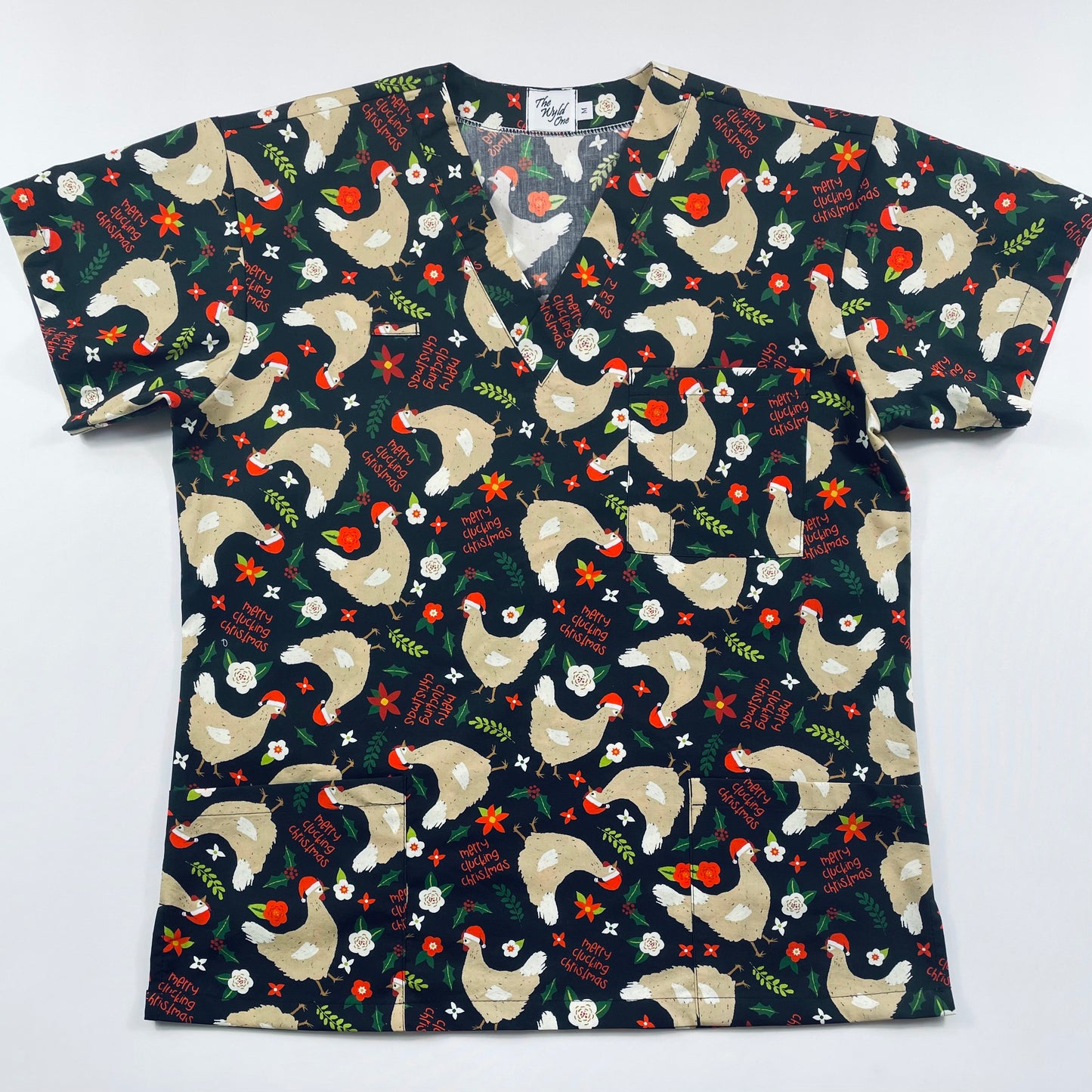 Merry Clucking Christmas - ready to ship - last sizes XS, S!