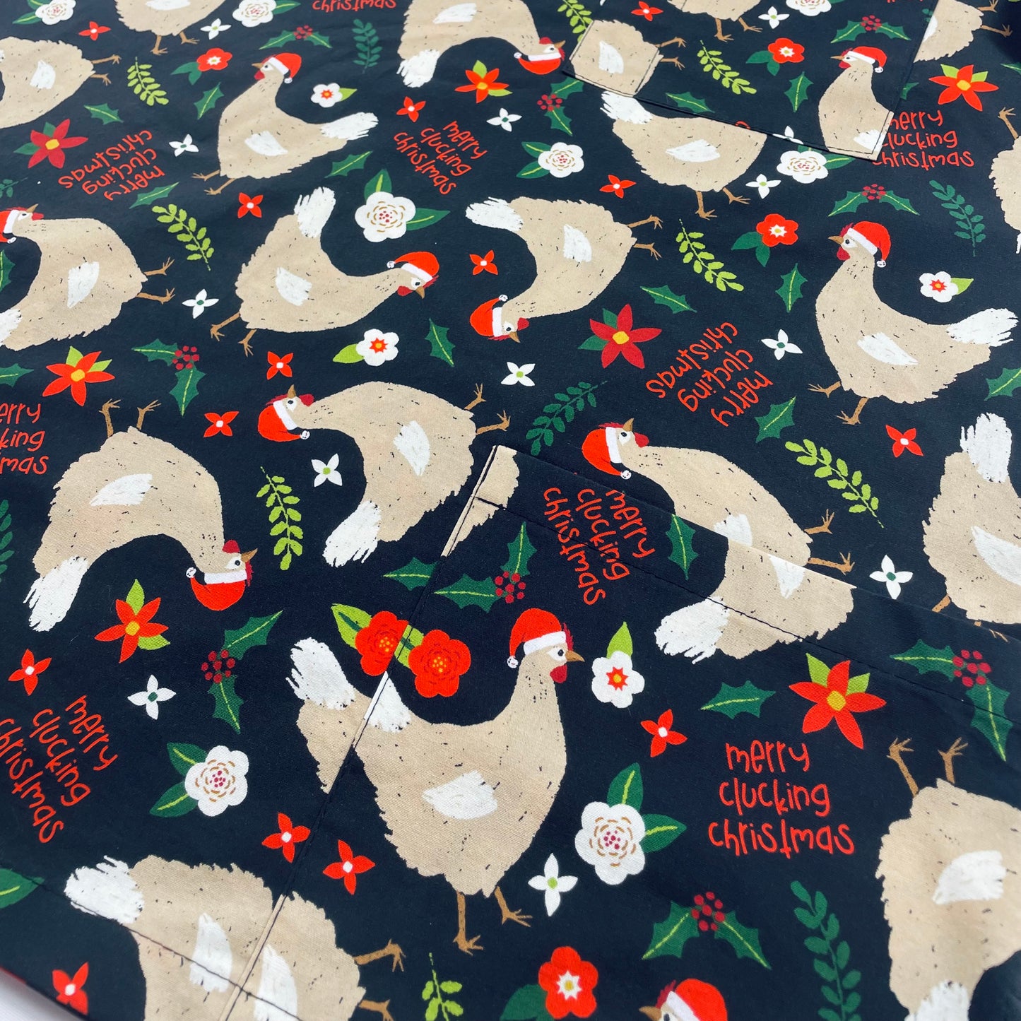 Merry Clucking Christmas - ready to ship - last sizes XS, S!