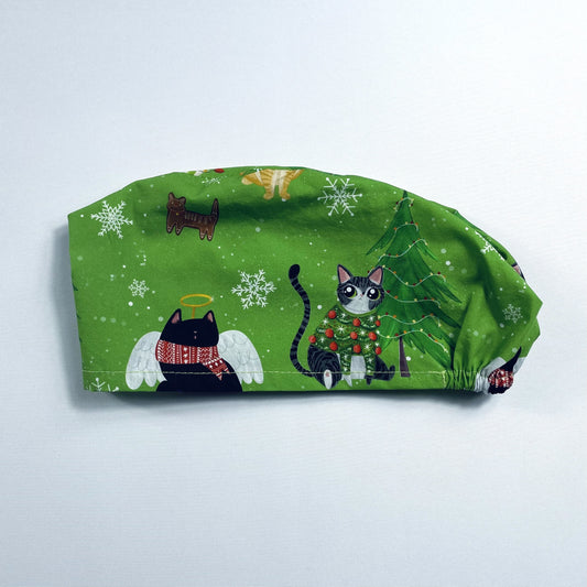 SAMPLE SALE - Christmas Scrub Cap 1