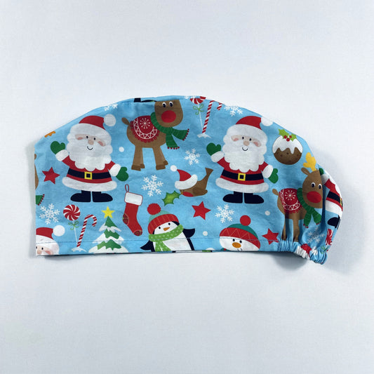 SAMPLE SALE - Christmas Scrub Cap 2