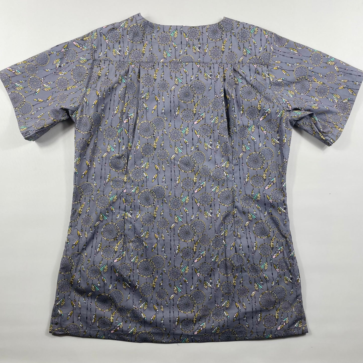 Dreamcatcher Fun Scrub Top - last sizes Relaxed fit S & Princess seam 10!