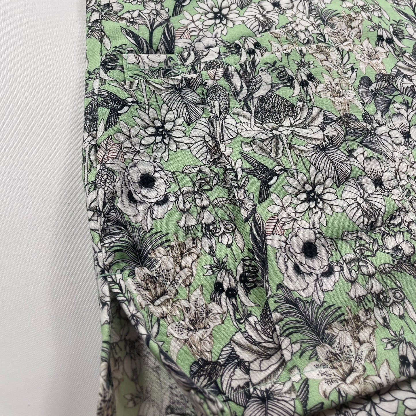 Aussie Flora Fun Scrub Top - last one Princess seam 10!