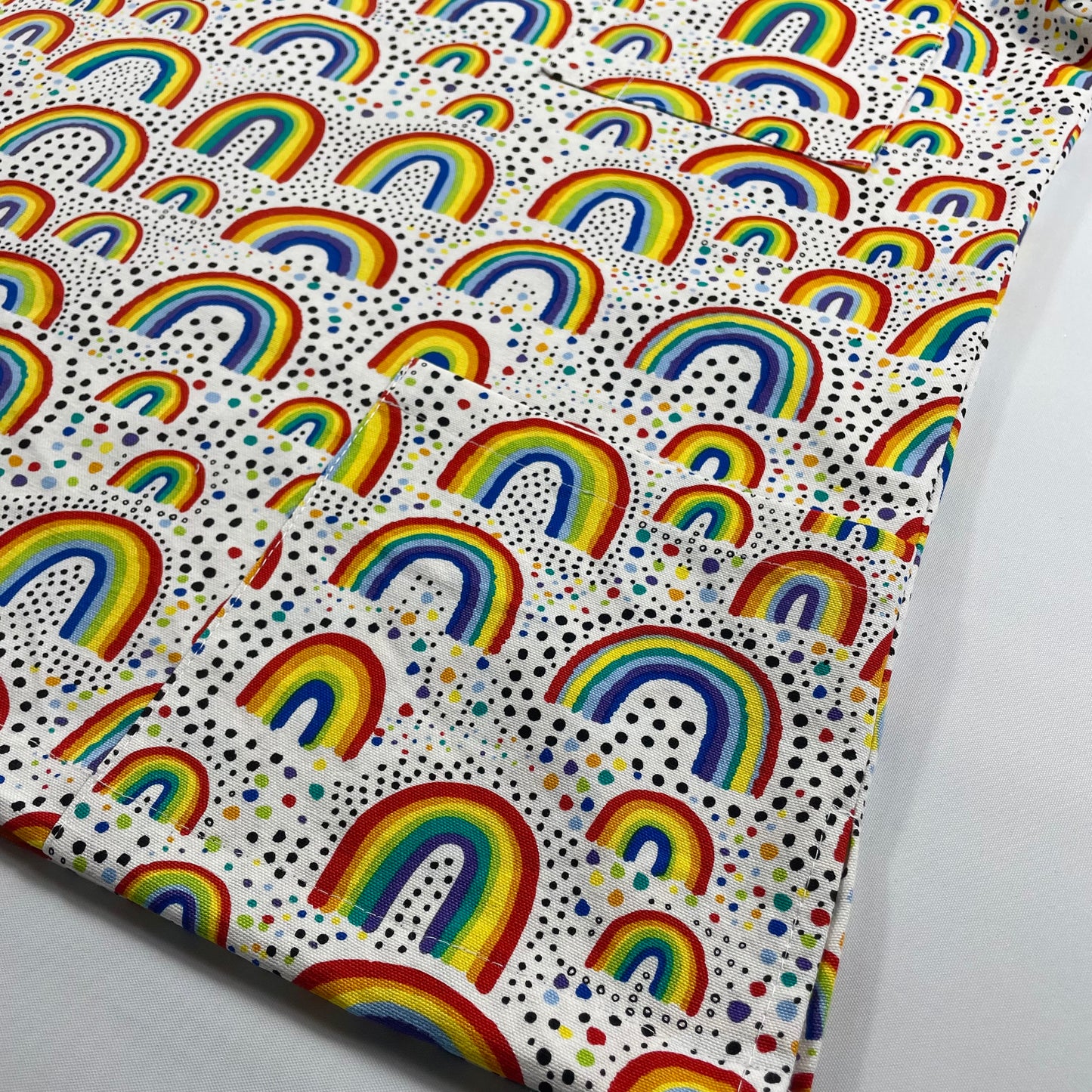 All the Rainbows Fun Scrub Top