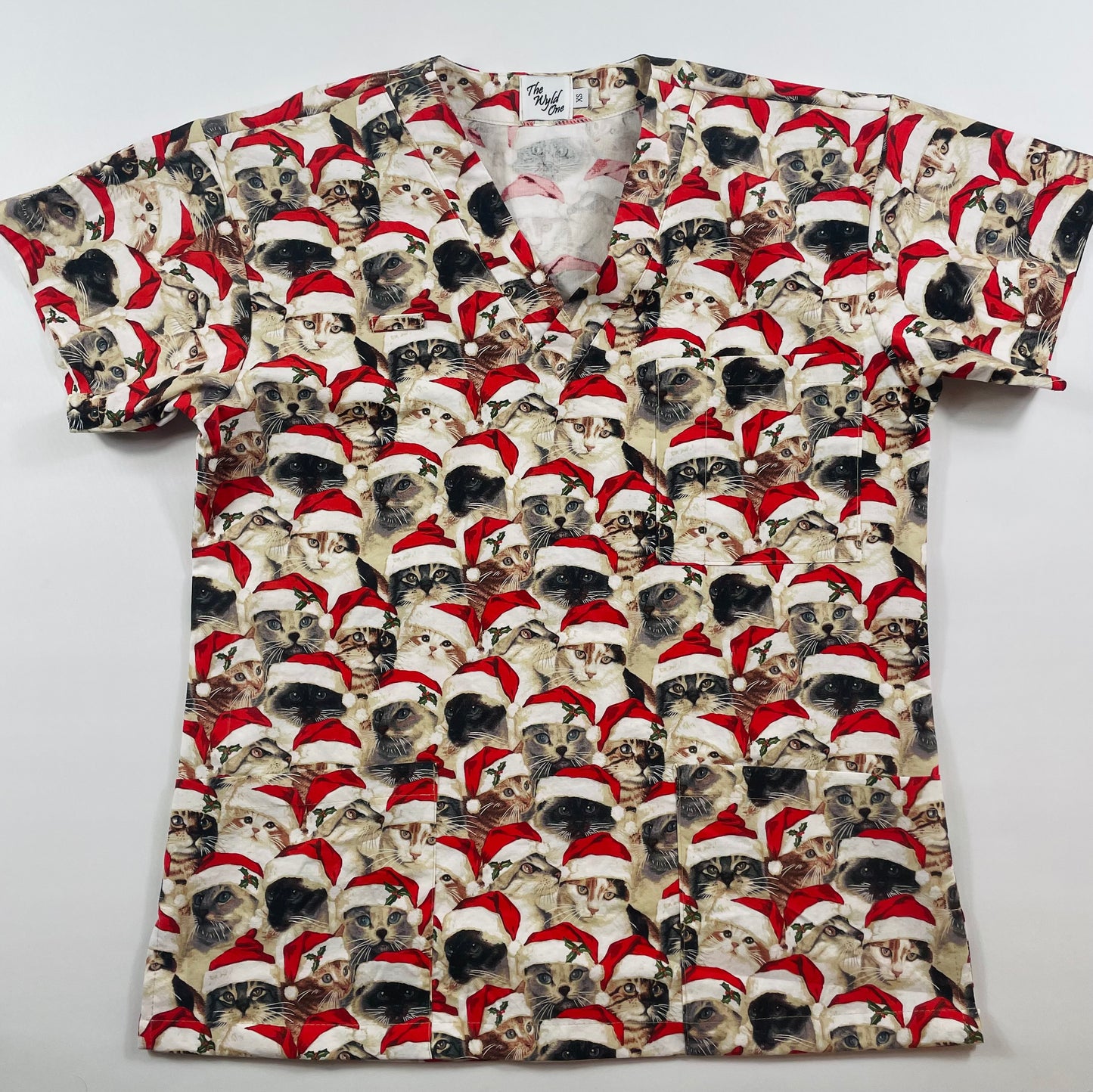 Christmas Cat - Relaxed fit XS only - ready to ship!