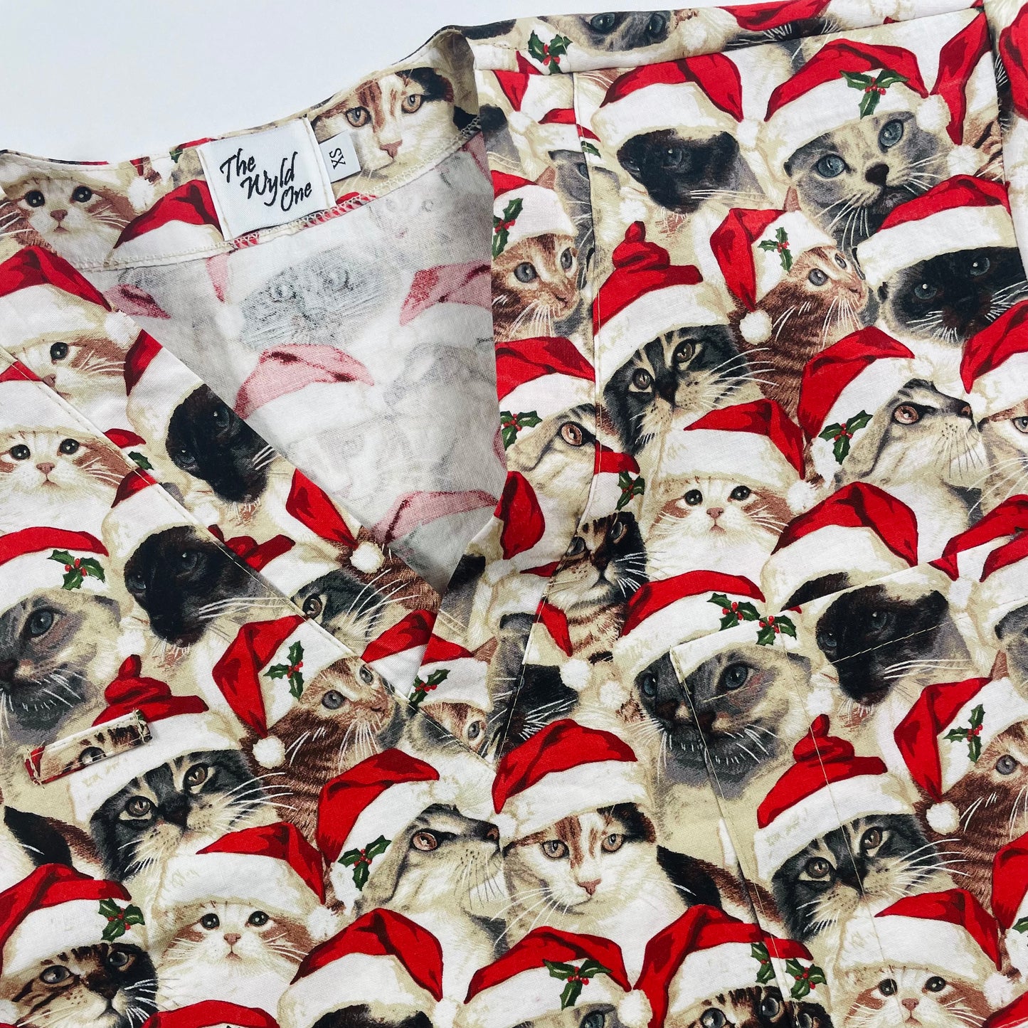 Christmas Cat - Relaxed fit XS only - ready to ship!