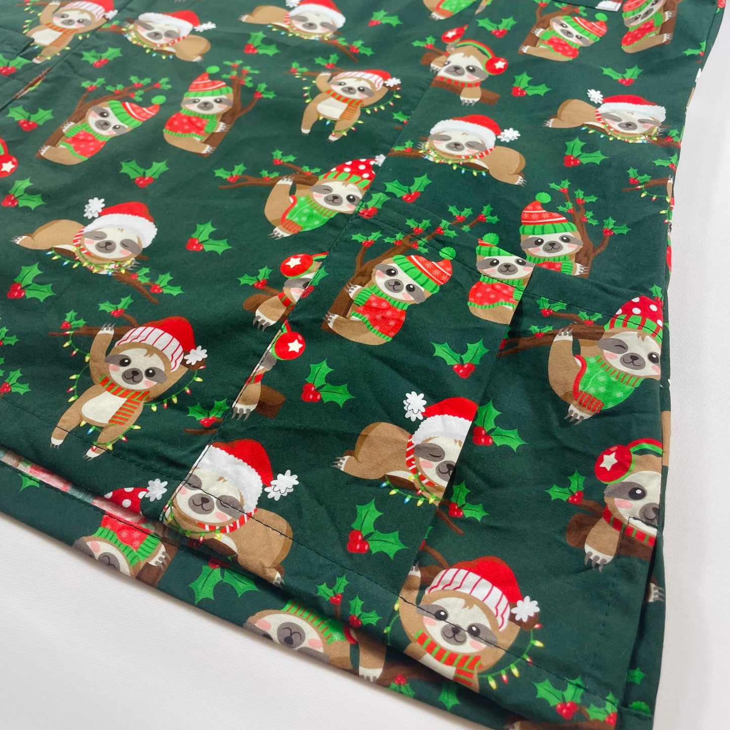 The Christmas Sloth - Princess seam 10 only - ready to ship!