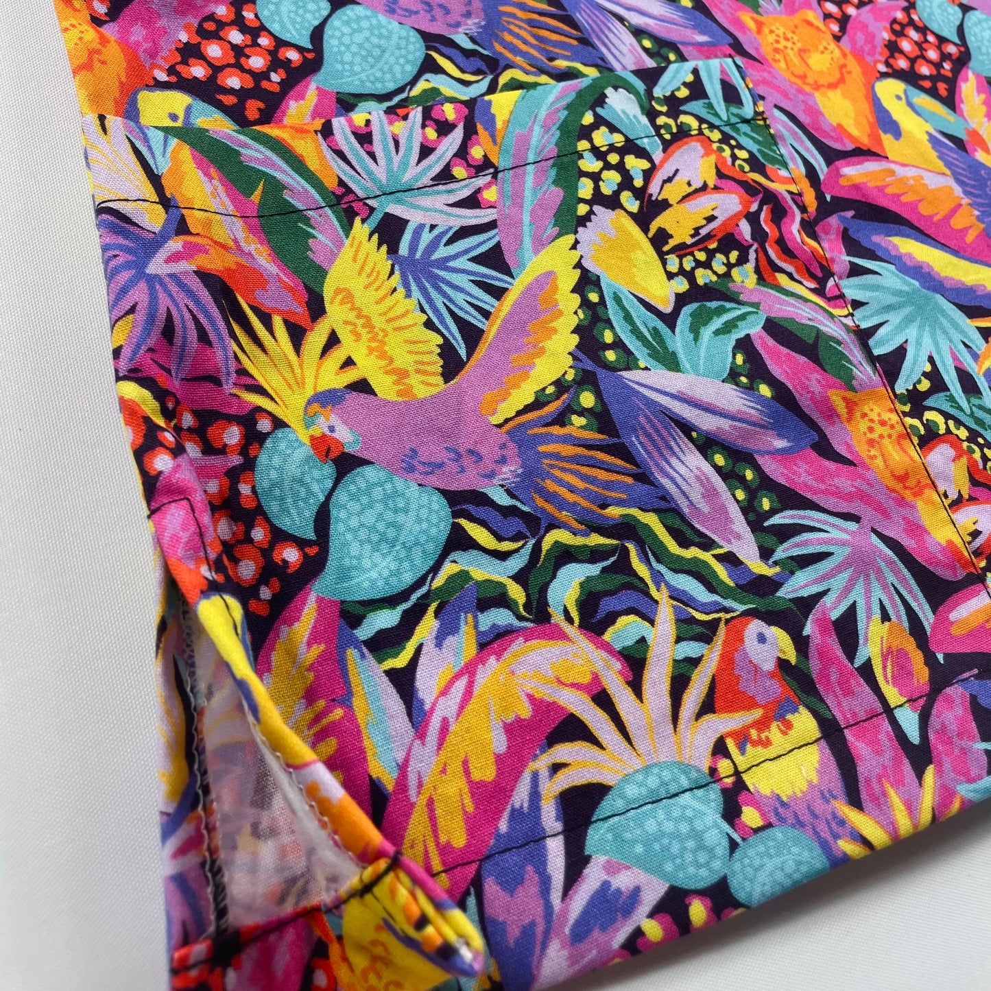 Neon Jungle Fun Scrub Top