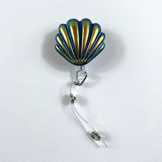 Shell - Ocean Green Badge Reel