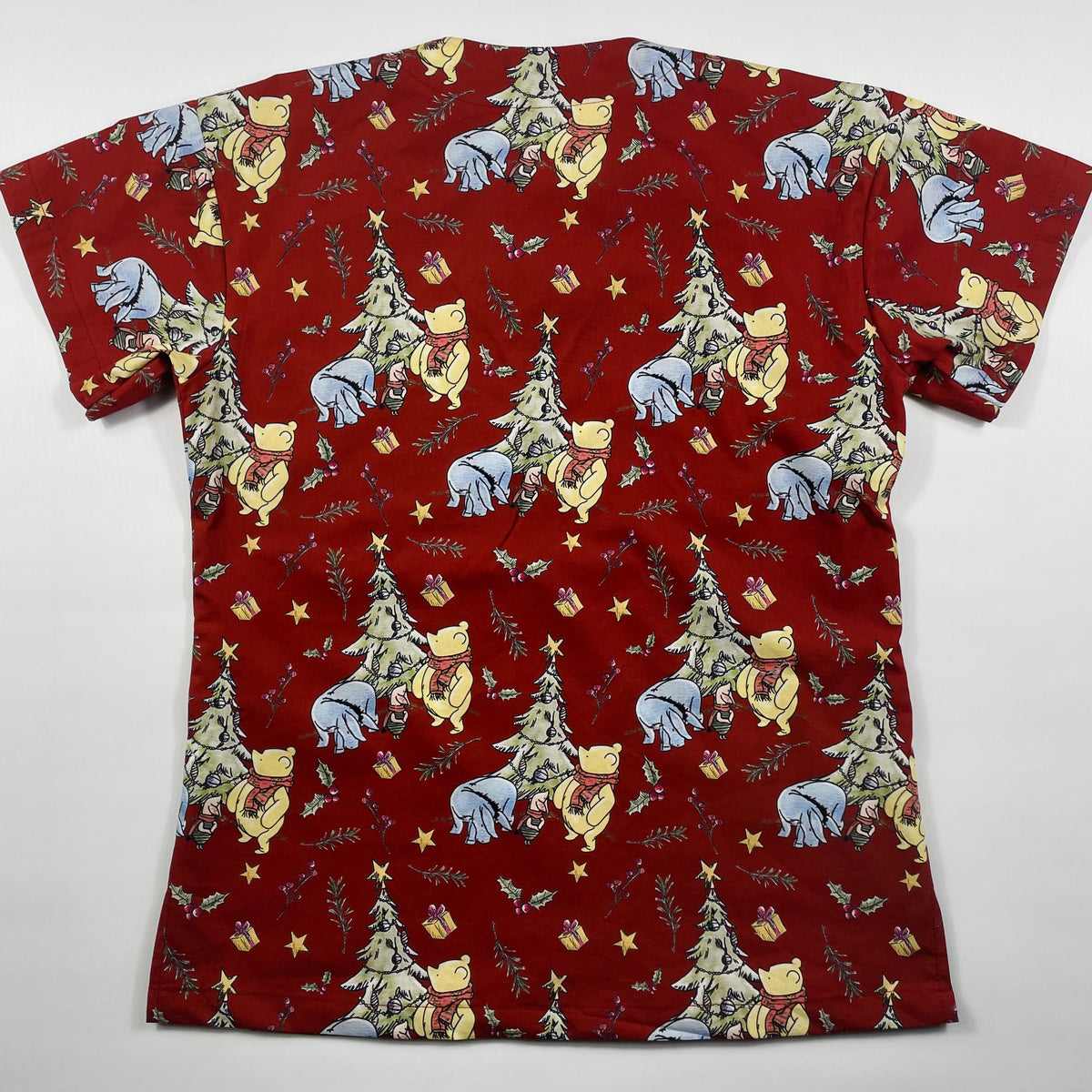 The Christmas Pooh - Burgundy - last one relaxed fit XXS!