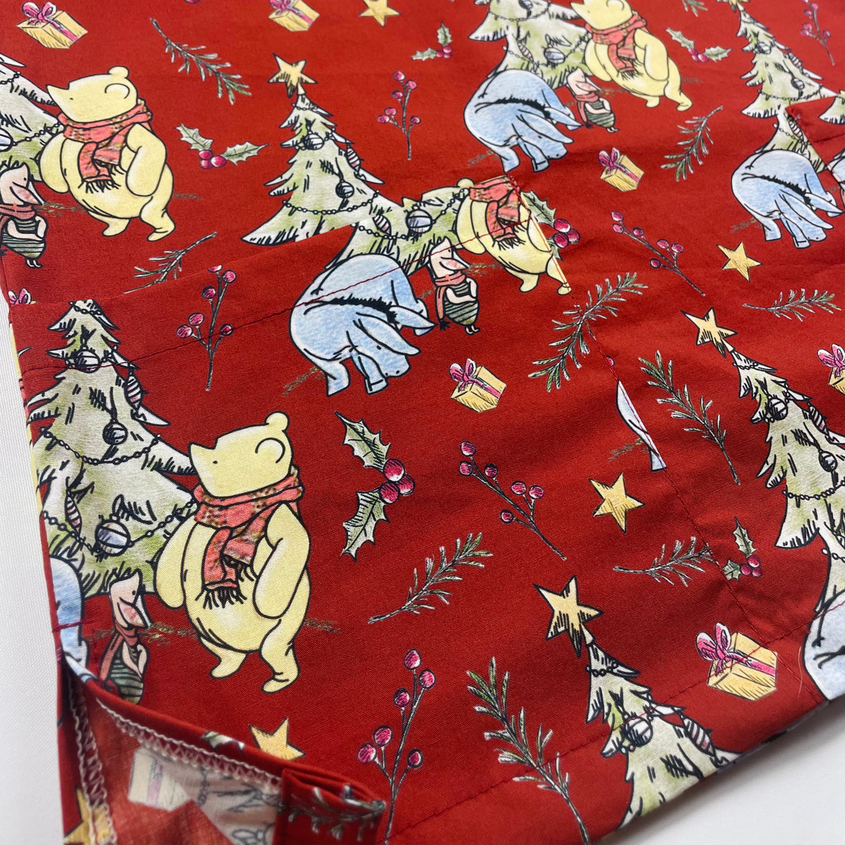 The Christmas Pooh - Burgundy - last one relaxed fit XXS!