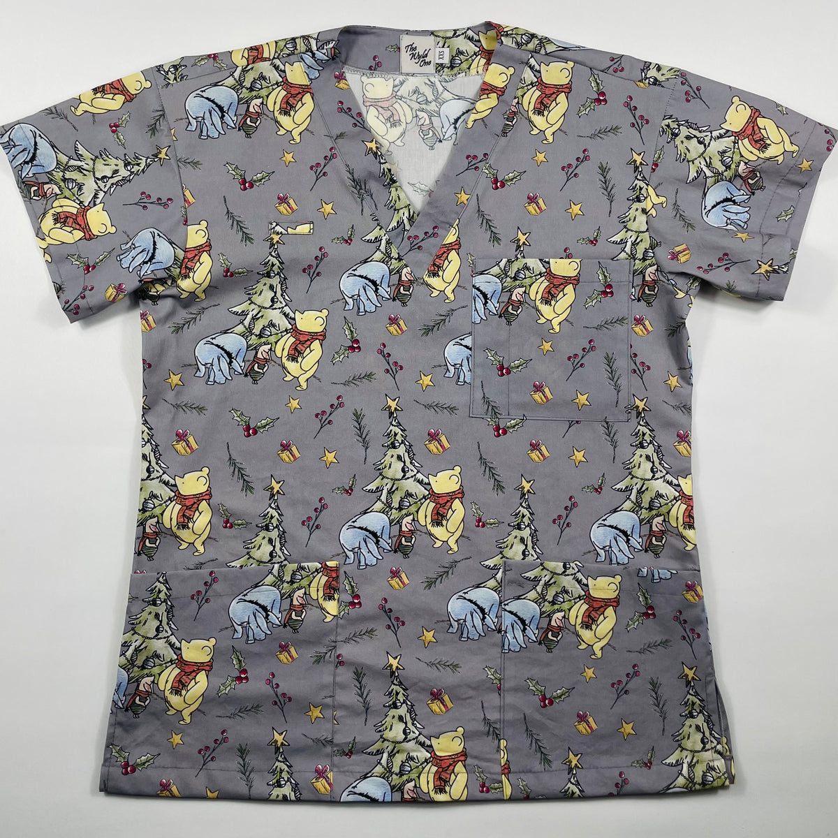 The Christmas Pooh - Grey - last one relaxed fit XXS!