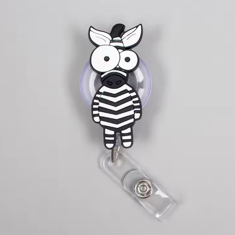 Zebra Badge Reel