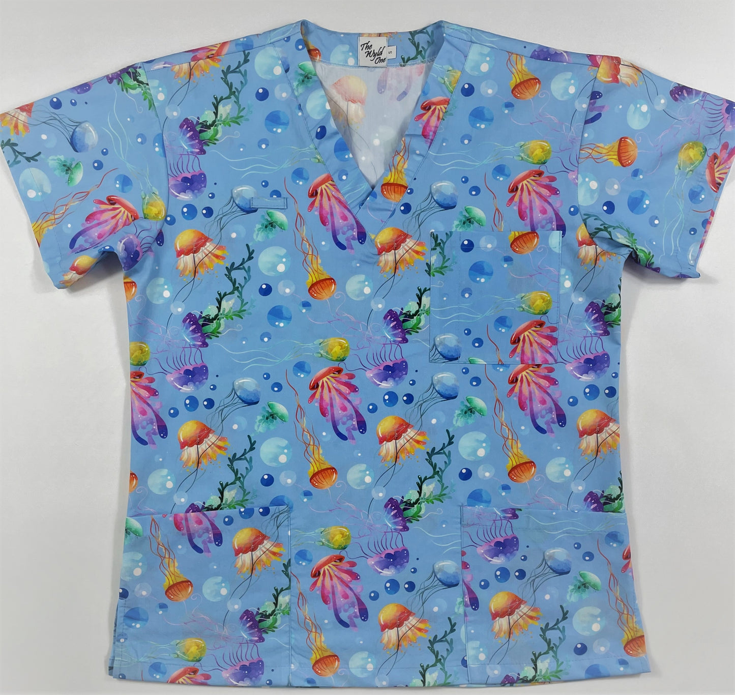 Tranquil Jellies Fun Scrub Top - last sizes Princess seam 6, 8 & 16!