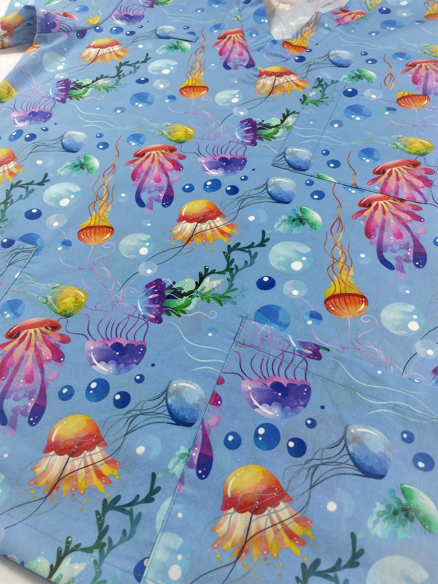 Tranquil Jellies Fun Scrub Top - last sizes Princess seam 6, 8 & 16!